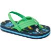 imageREEF Little Ahi UnisexChild Beach Flip Flop Soft Cushion Footbed Water Friendly BackstrapMulti Shark