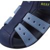 imageREEF ToddlerLittle Kid Water Beachy Fisherman Sandal Water Friendly Adjustable Velcro Strap Closed ToeGreyOceanLime