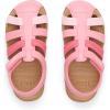 imageREEF ToddlerLittle Kid Water Beachy Fisherman Sandal Water Friendly Adjustable Velcro Strap Closed ToePink Mix