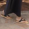 imageREEF Womens Vista Carmen Sandal Vegan Leather Strap Cushion FootbedBlack