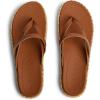 imageREEF Womens Vista Carmen Sandal Vegan Leather Strap Cushion FootbedCocoa
