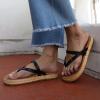 imageREEF Womens Vista Carmen Sandal Vegan Leather Strap Cushion FootbedCocoa