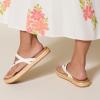 imageREEF Womens Vista Carmen Sandal Vegan Leather Strap Cushion FootbedCocoa