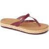 imageREEF Womens Vista Carmen Sandal Vegan Leather Strap Cushion FootbedCordovan