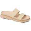 imageREEF Womens Vista Luxe Thea Platform Sandal Vegan Leather Strap Ultra Cushion FootbedOasis