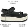 imageREEF Womens Water Rem Higher SandalBlack Vintage