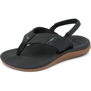 imageREEF Boys Little Santa Ana FlipFlopBlack