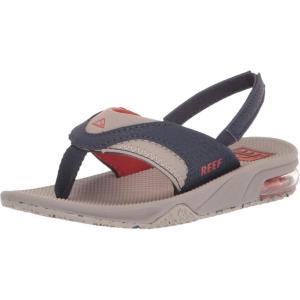imageREEF Kids Boys Sandals Little FanningTaupeNavy