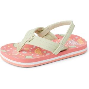 imageREEF Little Ahi UnisexChild Beach Flip Flop Soft Cushion Footbed Water Friendly BackstrapCitrus Fruit