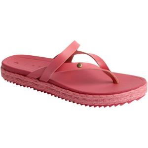 imageREEF Womens Vista Carmen Sandal Vegan Leather Strap Cushion FootbedSunset Coral