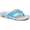 imageREEF Kids Fanning Flip Flop Arch Support Durable Outsole Water FriendlyLight GreyLight Blue