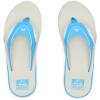 imageREEF Kids Fanning Flip Flop Arch Support Durable Outsole Water FriendlyLight GreyLight Blue