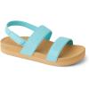 imageREEF Kids Water Vista Platform Sandal Water Friendly Adjustable Velcro StrapCapri