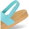 imageREEF Kids Water Vista Platform Sandal Water Friendly Adjustable Velcro StrapCapri