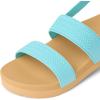 imageREEF Kids Water Vista Platform Sandal Water Friendly Adjustable Velcro StrapCapri