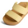 imageREEF Kids Water Vista Platform Sandal Water Friendly Adjustable Velcro StrapPale Banana