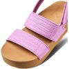 imageREEF Kids Water Vista Platform Sandal Water Friendly Adjustable Velcro StrapTaffy