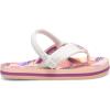 imageREEF Little Ahi UnisexChild Beach Flip Flop Soft Cushion Footbed Water Friendly BackstrapCoral Pineapples