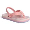 imageREEF Little Ahi UnisexChild Beach Flip Flop Soft Cushion Footbed Water Friendly BackstrapPeachy Oasis