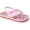 imageREEF Little Ahi UnisexChild Beach Flip Flop Soft Cushion Footbed Water Friendly BackstrapPink Modern Floral