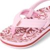 imageREEF Little Ahi UnisexChild Beach Flip Flop Soft Cushion Footbed Water Friendly BackstrapPink Modern Floral
