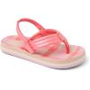 imageREEF Little Ahi UnisexChild Beach Flip Flop Soft Cushion Footbed Water Friendly BackstrapPink Plaid