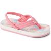 imageREEF Little Ahi UnisexChild Beach Flip Flop Soft Cushion Footbed Water Friendly BackstrapSunset Stamp