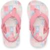 imageREEF Little Ahi UnisexChild Beach Flip Flop Soft Cushion Footbed Water Friendly BackstrapSunset Stamp