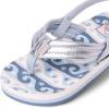 imageREEF Little Ahi UnisexChild Beach Flip Flop Soft Cushion Footbed Water Friendly BackstrapWavey