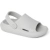 imageREEF ToddlerLittle Kid Rio Slide Sandal Super Soft Molded EVA Footbed Lightweight Water Friendly BackstrapLight Grey