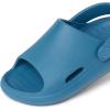 imageREEF ToddlerLittle Kid Rio Slide Sandal Super Soft Molded EVA Footbed Lightweight Water Friendly BackstrapNavy
