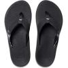 imageReef Womens Santa Ana Flip FlopsBlackWhite