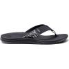 imageReef Womens Santa Ana Flip FlopsBlackWhite