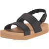 imageREEF Girls Little Water Vista SandalBlackTan