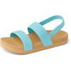 imageREEF Kids Water Vista Platform Sandal Water Friendly Adjustable Velcro StrapCapri