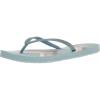 imageReef Womens Santa Ana Flip FlopsBlue Chevron