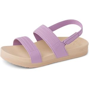 imageREEF Kids Water Vista Platform Sandal Water Friendly Adjustable Velcro StrapLavender