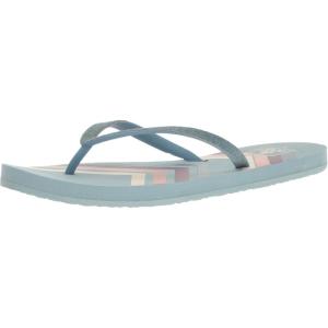 imageReef Womens Santa Ana Flip FlopsBlue Chevron
