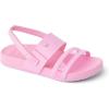 imageREEF Girls Little Cushion Vista Slide SandalJelly Pink