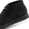 imageREEF Mens Leucadian Shoe Premium Suede Memory Foam Footbed LightweightBlack