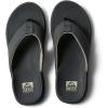 imageREEF Mens Offshore Flip Flop Cushion Footbed Arch Support Durable OutsoleGreyBlackTan