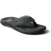 imageREEF Mens Offshore Flip Flop Cushion Footbed Arch Support Durable OutsoleGreyBlackTan
