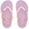imageREEF ToddlerLittle Kid Charming Flip Flop Super Lightweight and Soft Footbed Thin Strap Beach Sandal with Backstrap LavenderCoral 3