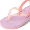 imageREEF ToddlerLittle Kid Charming Flip Flop Super Lightweight and Soft Footbed Thin Strap Beach Sandal with Backstrap LavenderCoral 3