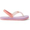imageREEF ToddlerLittle Kid Charming Flip Flop Super Lightweight and Soft Footbed Thin Strap Beach Sandal with Backstrap LavenderCoral 3