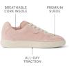 imageREEF Womens Boardwalk Callie Shoe Premium Suede Cushion FootbedCameo Rose