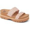 imageREEF Womens Cushion Vista Higher SlideScalloped Rose
