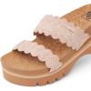 imageREEF Womens Cushion Vista Higher SlideScalloped Rose