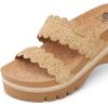 imageREEF Womens Cushion Vista Higher SlideScalloped Tan