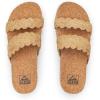 imageREEF Womens Cushion Vista Higher SlideScalloped Tan
